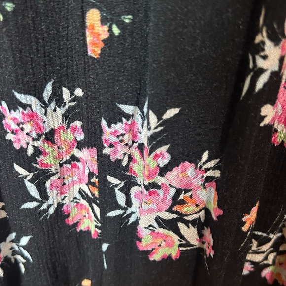 Torrid Pull on Floral Gauze Pants - Picture 6 of 7